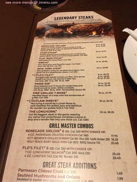 longhorn steakhouse menu prices|longhorn steakhouse menu printable.